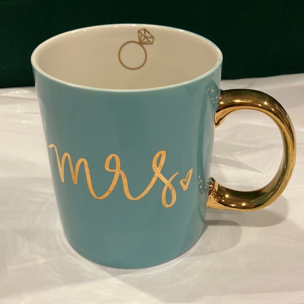 Mrs. Mug from Sweet Water Decor Engagement Marriage Celebrate Coffee Tea